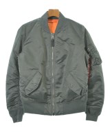 ALPHA（アルファ）ミリタリーブルゾン グレー サイズ:S レディース/2200633341060