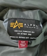 ALPHA（アルファ）ミリタリーブルゾン グレー サイズ:S レディース/2200633341060