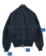 ALPHA（アルファ）ミリタリーブルゾン 紺 サイズ:S メンズ/2200640008017