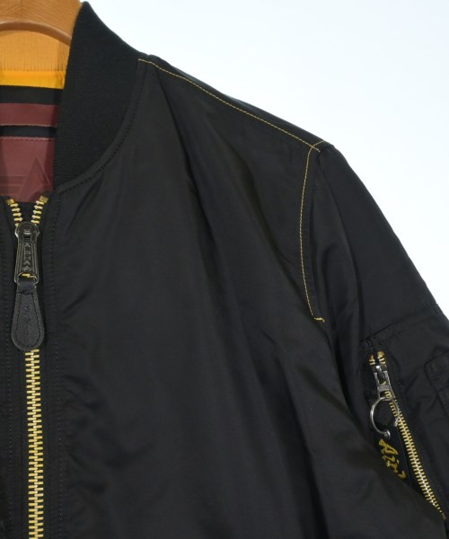 ALPHA（アルファ）ミリタリーブルゾン 黒 サイズ:S メンズ/2200640008024