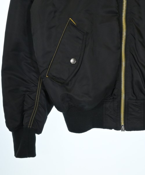 ALPHA（アルファ）ミリタリーブルゾン 黒 サイズ:S メンズ/2200640008024