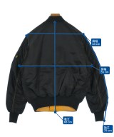 ALPHA（アルファ）ミリタリーブルゾン 黒 サイズ:S メンズ/2200640008024