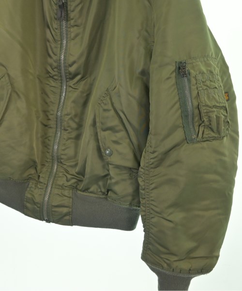 ALPHA（アルファ）ミリタリーブルゾン カーキ サイズ:L メンズ/2200641505010