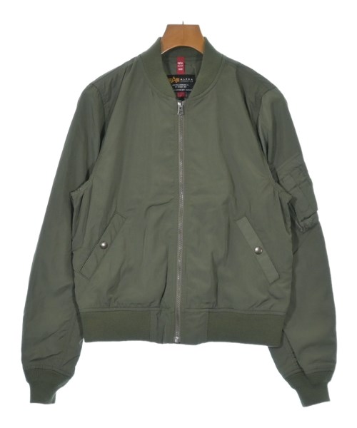 ALPHA(アルファ)ミリタリーブルゾン カーキ サイズ:L/2200643882010
