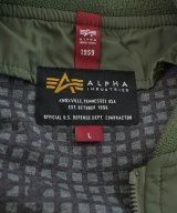 ALPHA（アルファ）ミリタリーブルゾン カーキ サイズ:L レディース/2200643882010