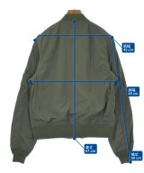 ALPHA（アルファ）ミリタリーブルゾン カーキ サイズ:L レディース/2200643882010