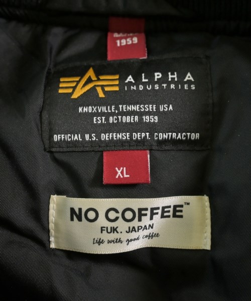 ALPHA（アルファ）ミリタリーブルゾン 黒 サイズ:XL メンズ/2200620977050