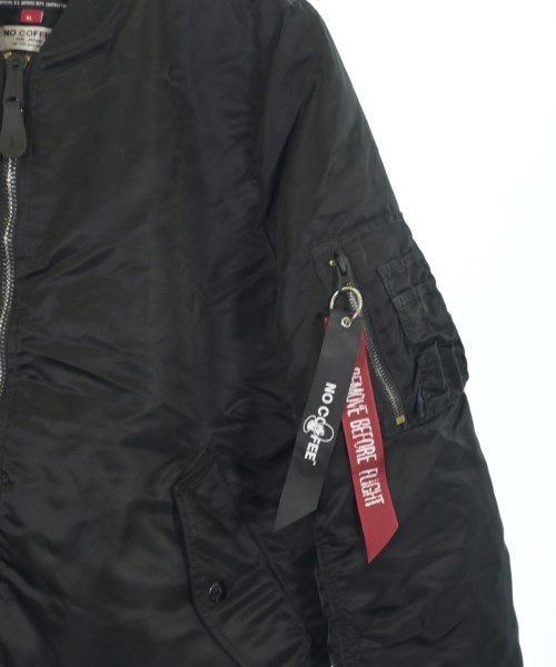 ALPHA（アルファ）ミリタリーブルゾン 黒 サイズ:XL メンズ/2200620977050