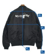 ALPHA（アルファ）ミリタリーブルゾン 黒 サイズ:XL メンズ/2200620977050