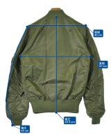 ALPHA（アルファ）ミリタリーブルゾン カーキ サイズ:S メンズ/2200623986042