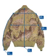 ALPHA（アルファ）ミリタリーブルゾン カーキ サイズ:M メンズ/2200619446017