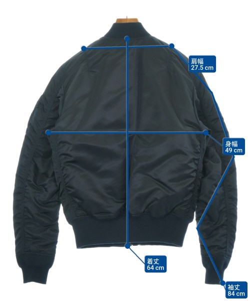 ALPHA（アルファ）ミリタリーブルゾン 紺 サイズ:XS レディース/2200614400014