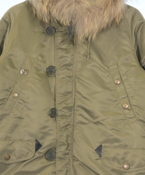 ALPHA（アルファ）ダウンコート ベージュ サイズ:M メンズ/2200673992017