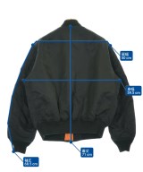 ALPHA（アルファ）ミリタリーブルゾン 黒 サイズ:L メンズ/2200675139014