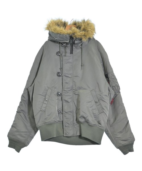 ALPHA(アルファ)ミリタリーブルゾン カーキ サイズ:XL/2200655703013