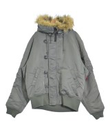 ALPHA（アルファ）ミリタリーブルゾン カーキ サイズ:XL メンズ/2200655703013