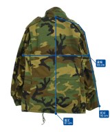 ALPHA（アルファ）ミリタリーブルゾン カーキ サイズ:-(L位) メンズ/2200646936093