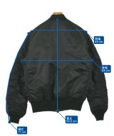 ALPHA（アルファ）ミリタリーブルゾン 黒 サイズ:L メンズ/2200638739022