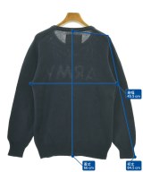 ALPHA（アルファ）ニット・セーター 紺 サイズ:S レディース/2200648342380