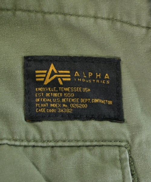 ALPHA（アルファ）カーゴパンツ カーキ サイズ:M メンズ/2200636417052