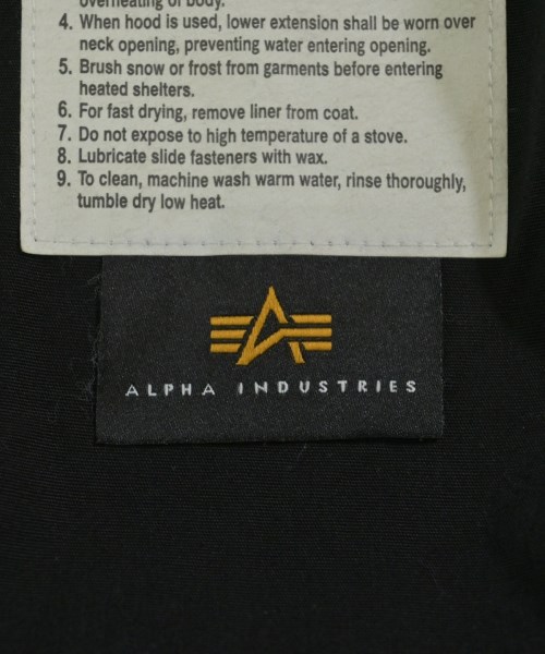 ALPHA（アルファ）ミリタリーブルゾン 黒 サイズ:XS メンズ/2200648345015