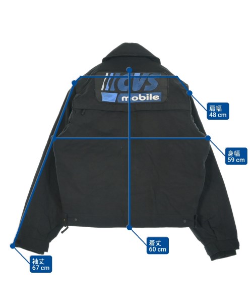 ALPHA（アルファ）ミリタリーブルゾン 黒 サイズ:L メンズ/2200649243037