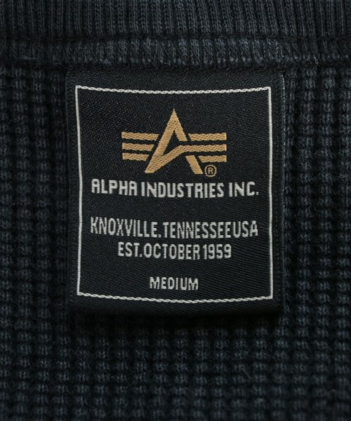 ALPHA（アルファ）Tシャツ・カットソー 黒 サイズ:M メンズ/2200649487035