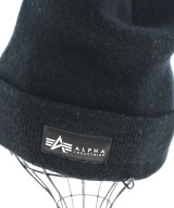 ALPHA（アルファ）ニットキャップ・ビーニー 黒 サイズ:57-59 メンズ/2200651163064