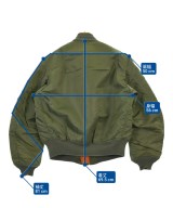 ALPHA（アルファ）ミリタリーブルゾン カーキ サイズ:M メンズ/2200647226018