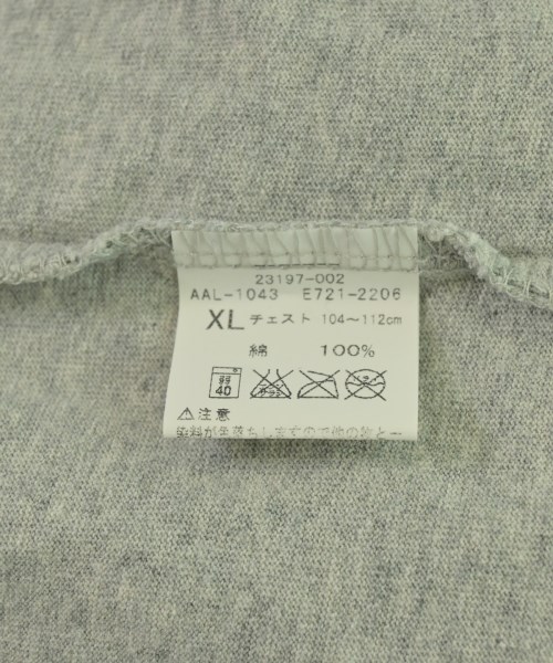 ALPHA（アルファ）Tシャツ・カットソー グレー サイズ:XL メンズ/2200704991118