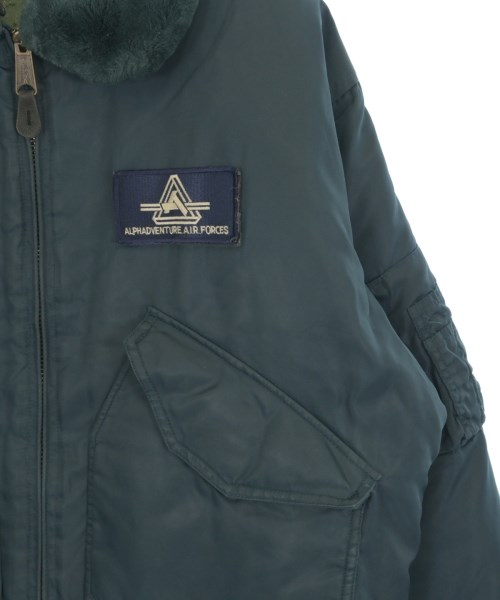 ALPHA（アルファ）ミリタリーブルゾン 青 サイズ:L メンズ/2200664015015