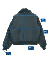 ALPHA（アルファ）ミリタリーブルゾン 青 サイズ:L メンズ/2200664015015