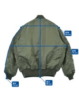 ALPHA（アルファ）ミリタリーブルゾン カーキ サイズ:4L メンズ/2200666160041