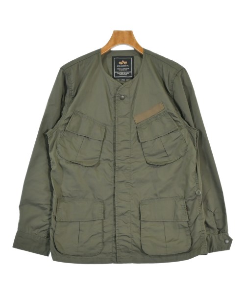 ALPHA（アルファ）ミリタリーブルゾン カーキ サイズ:L メンズ/2200666889638