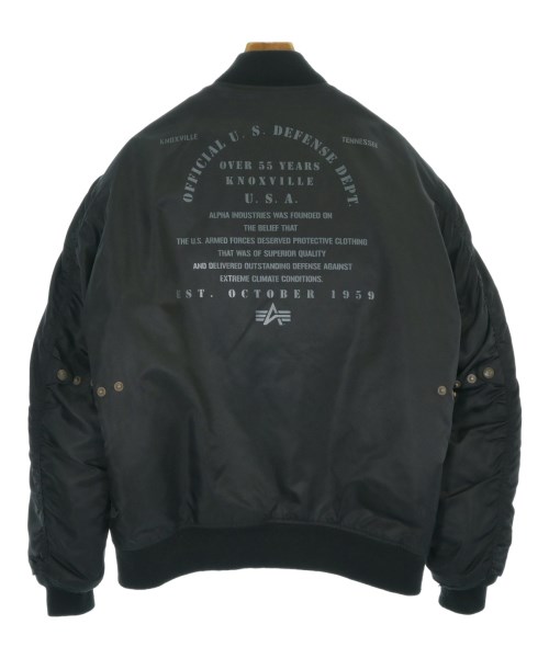 ALPHA（アルファ）ブルゾン 黒 サイズ:XXL メンズ/2200670568031