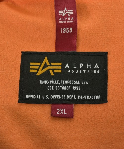 ALPHA（アルファ）ブルゾン 黒 サイズ:XXL メンズ/2200670568031