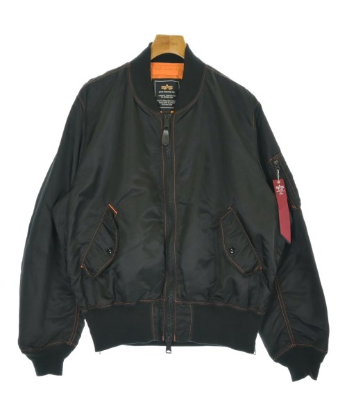 ALPHA(アルファ)ミリタリーブルゾン 黒 サイズ:XL/2200671044015