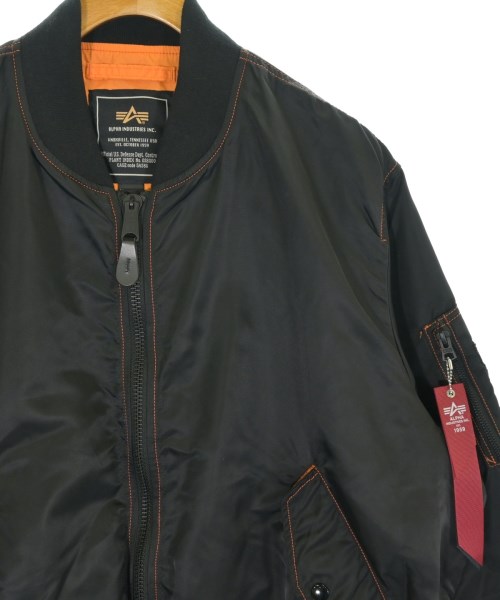 ALPHA（アルファ）ミリタリーブルゾン 黒 サイズ:XL メンズ/2200671044015