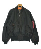 ALPHA（アルファ）ミリタリーブルゾン 黒 サイズ:XL メンズ/2200671044015