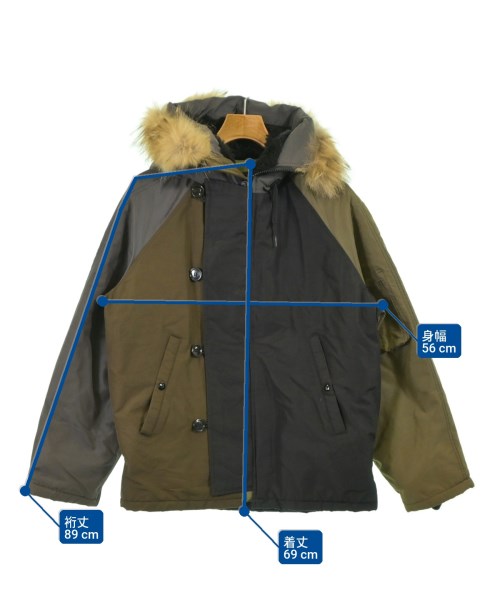 GOLDEN FLEECE（ゴールデン・フリース）ミリタリーブルゾン 黒 サイズ:38(L位) メンズ/2200641016059