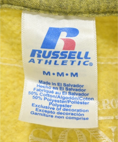 Russell Athletic（ラッセルアスレチック）パーカー 黄 サイズ:M レディース/2200635706058
