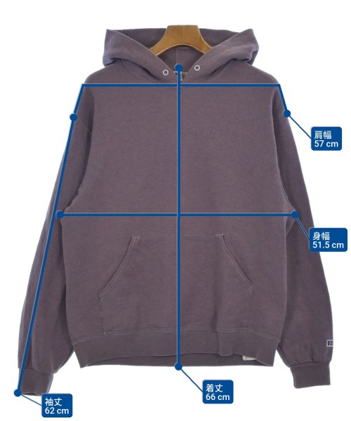 Russell Athletic（ラッセルアスレチック）スウェット 紫 サイズ:M メンズ/2200638821031