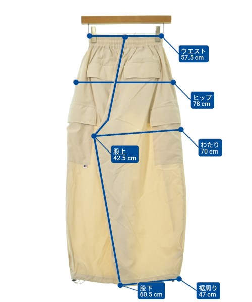 Russell Athletic（ラッセルアスレチック）カーゴパンツ ベージュ サイズ:M レディース/2200643525054