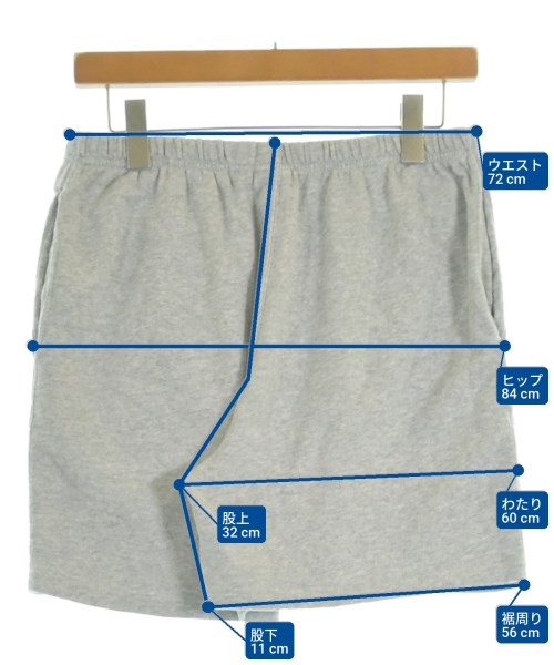 Russell Athletic（ラッセルアスレチック）ショートパンツ グレー サイズ:F メンズ/2200606319089