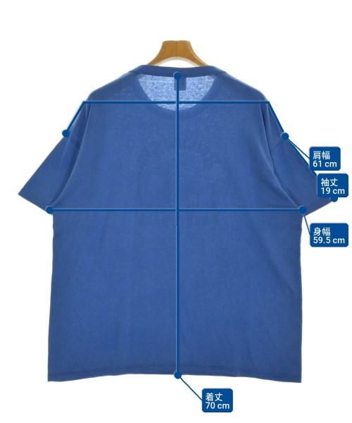 Russell Athletic（ラッセルアスレチック）Tシャツ・カットソー 青 サイズ:XL メンズ/2200713925074