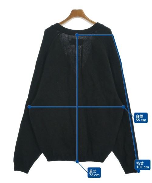 Russell Athletic（ラッセルアスレチック）カーディガン 黒 サイズ:XL レディース/2200717191116