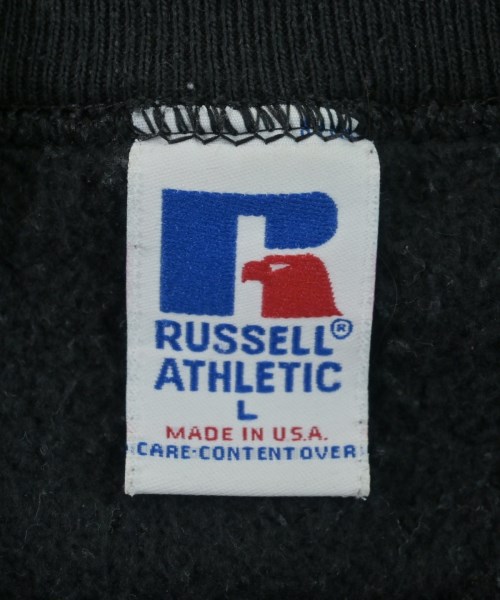 Russell Athletic（ラッセルアスレチック）スウェット 黒 サイズ:L レディース/2200641912191