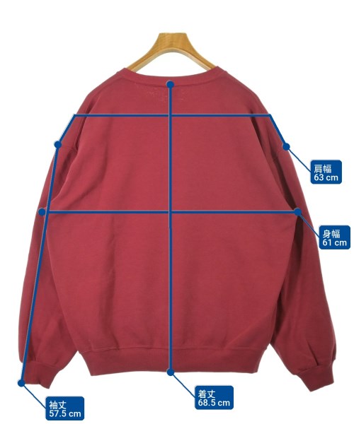 Russell Athletic（ラッセルアスレチック）スウェット 赤 サイズ:XL メンズ/2200733269011