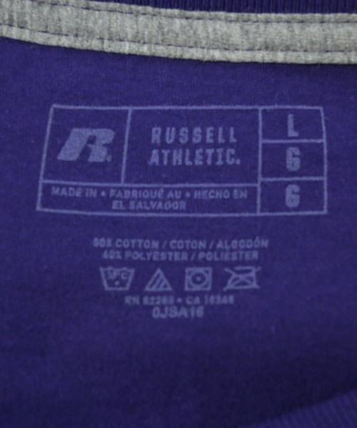 Russell Athletic（ラッセルアスレチック）Tシャツ・カットソー 紫 サイズ:L メンズ/2200685055113