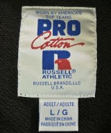 Russell Athletic（ラッセルアスレチック）スウェット 黒 サイズ:L メンズ/2200687762026